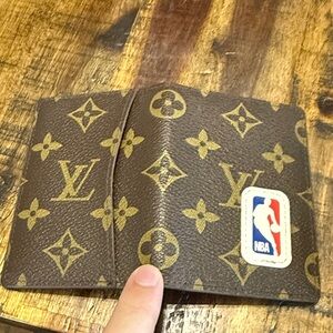 Louis Vuitton nba collab wallet